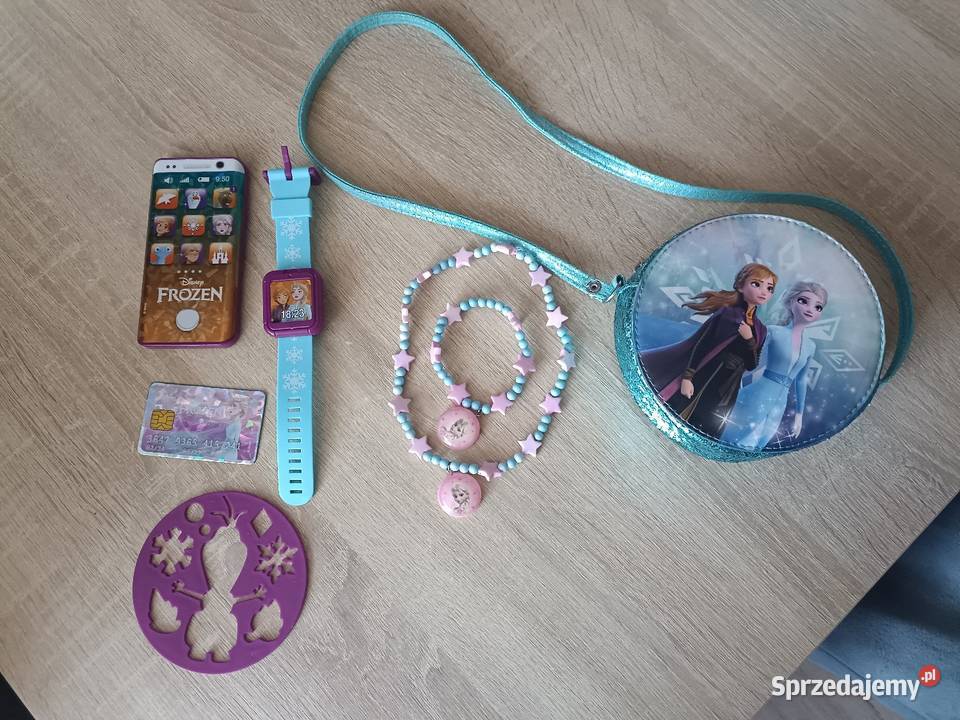 Torebka dziecięca z Krainy Lodu plus akcesoria Kwidzyn