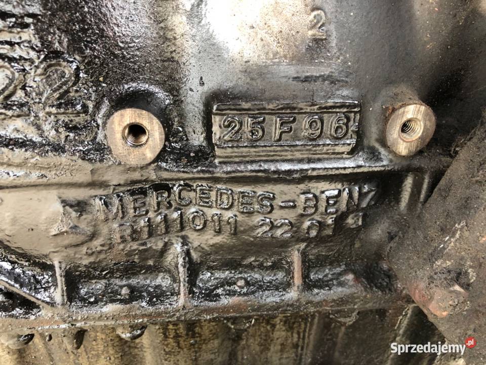 SILNIK MERCEDES 20 129 9603 W638 osobowe