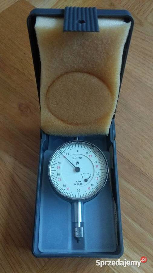 Czujnik zegarowy CCCP USSR dokładność 001mm śląskie Chorzów sprzedam