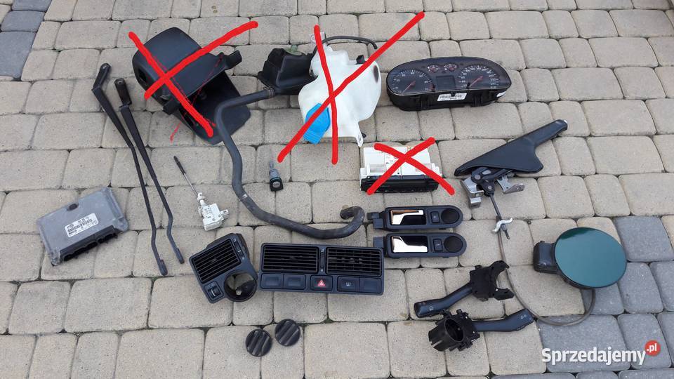Klamki tylne prawa i lewa Golf 4 Bora idealny Rymanów