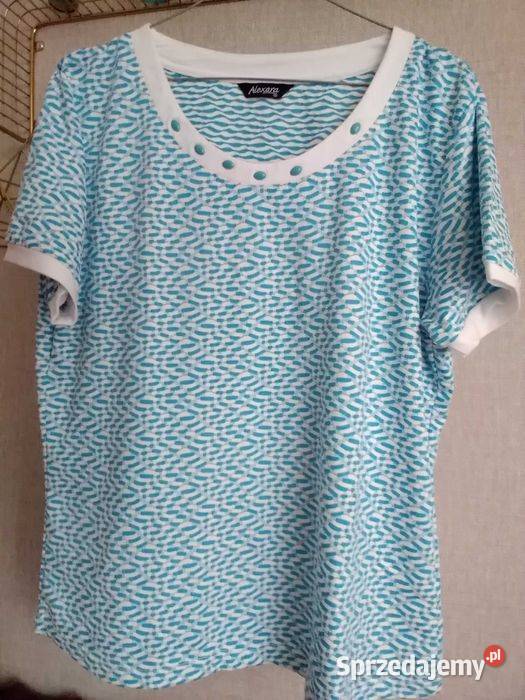 Bluzka damska z krótkim rękawem firmy alexara Bluzki i koszule Łódź sprzedam