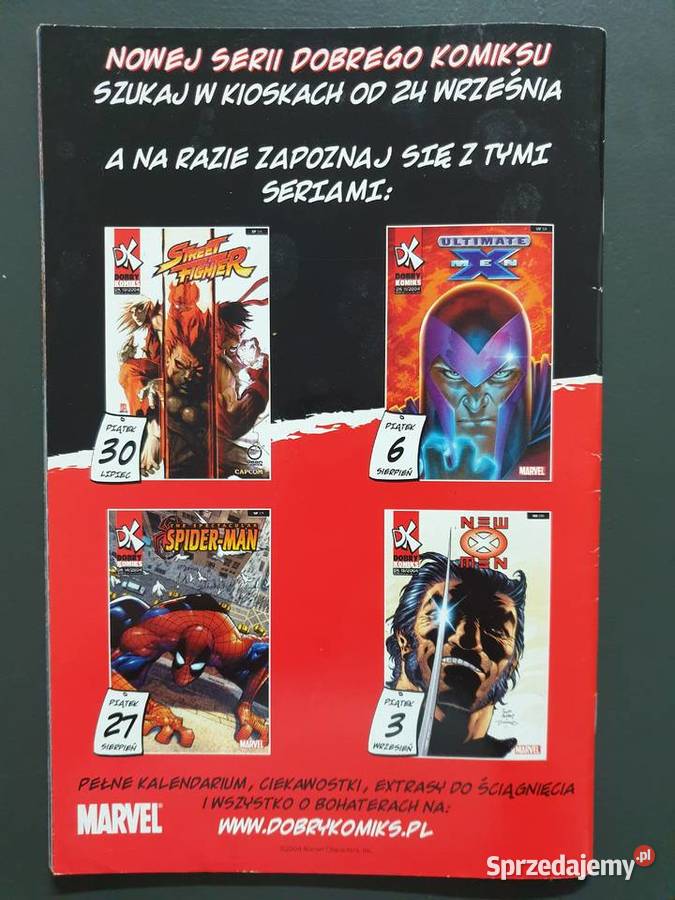 The Spectacular SpiderMan kompletna historia Polskie Komiksy pomorskie Gdynia