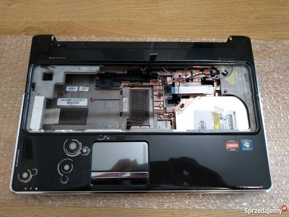 Palmrest klawiatura napęd kadłubek HP Pavilion Poznań