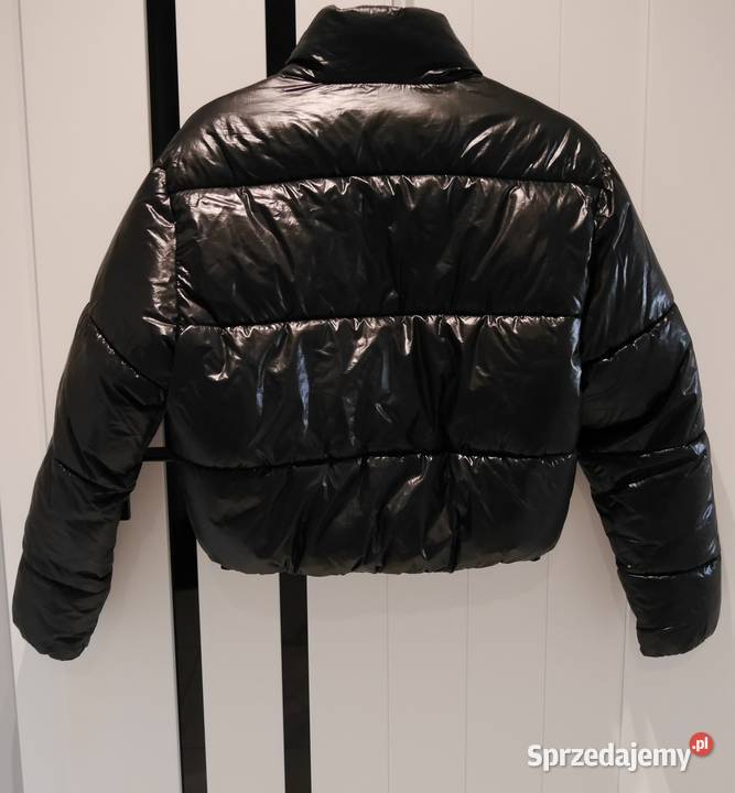 Zara świetna krótka połyskująca kurtka 34 XS Inny materiał Wrocław