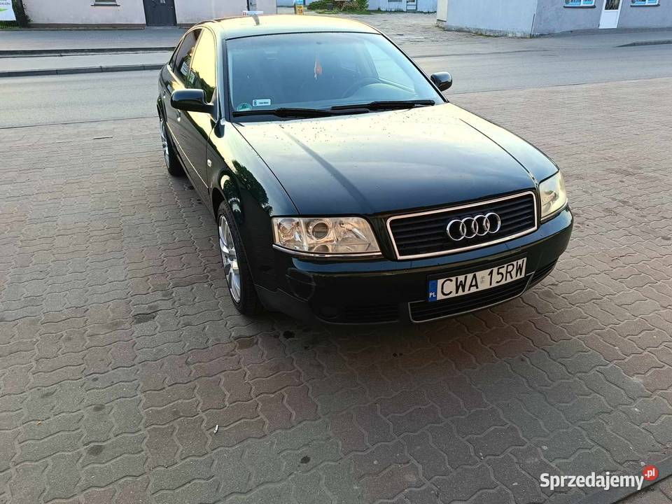 Audi A6 18 Turbo zielony Grudziądz