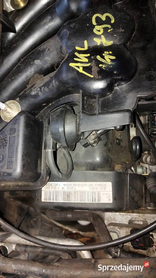 Silnik Vw Bora 16 sr AKL 99r 141000 wielkopolskie sprzedam
