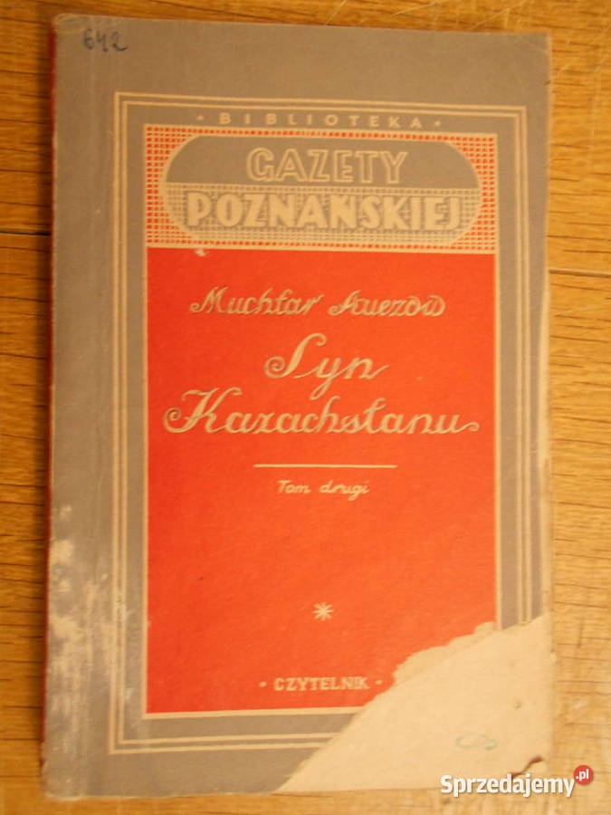 Muchtar Auezow Syn Kazachstanu t III 1951 miękka lubelskie Parczew