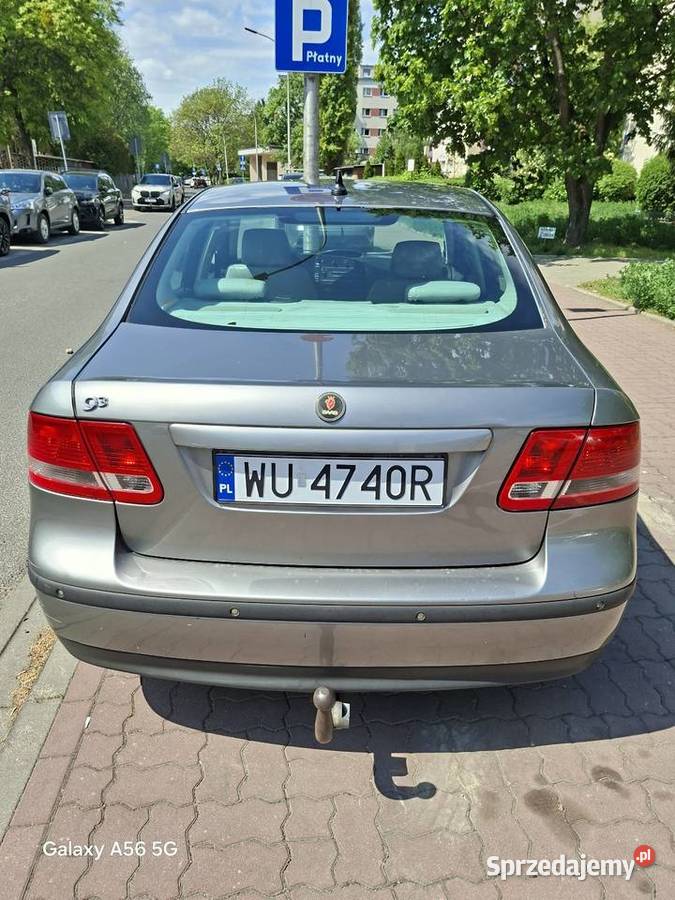 SAAB 93 18 BENZYNA LPG 2004 4/5 mazowieckie Warszawa
