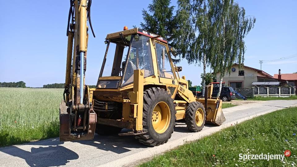 Koparko ładowarka cat 428 Koparko ładowarki łódzkie sprzedam