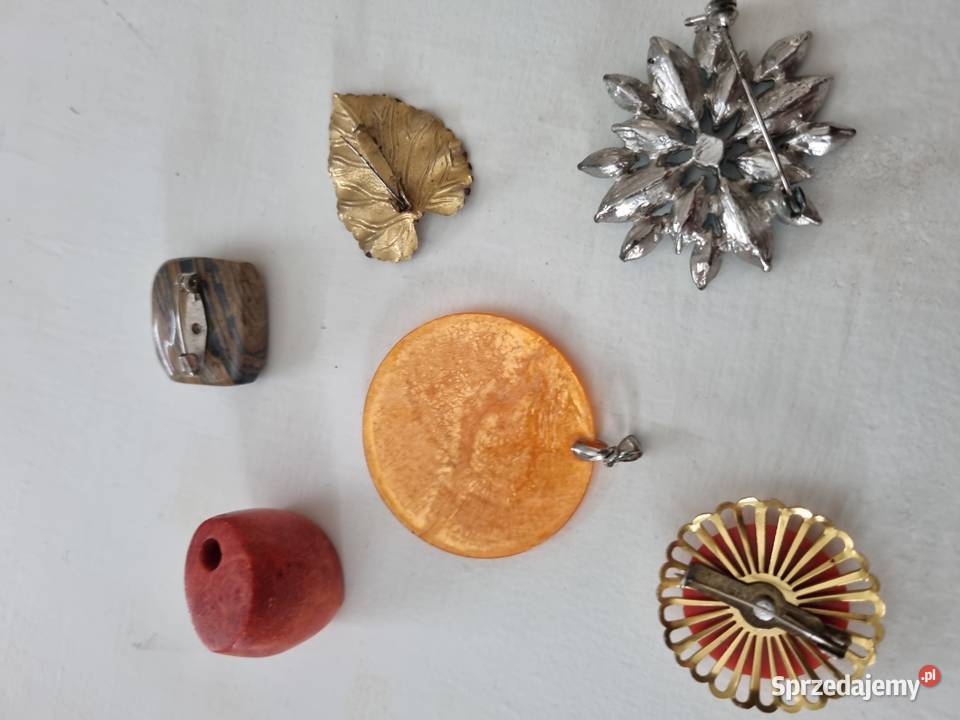 Zestaw biżuterii z PRL Lublin