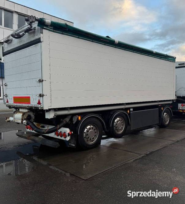 Przyczepa wywrotka do paszy dp zboza z wydmuchem 24000kg