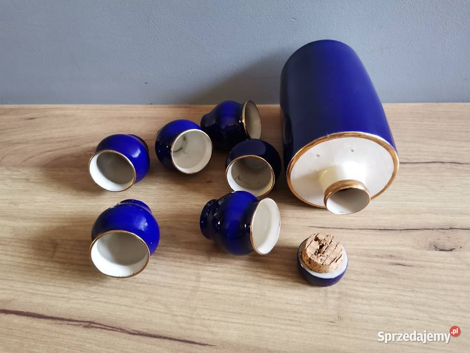 Stara karafka porcelana B Zagórski i Syn Katowice