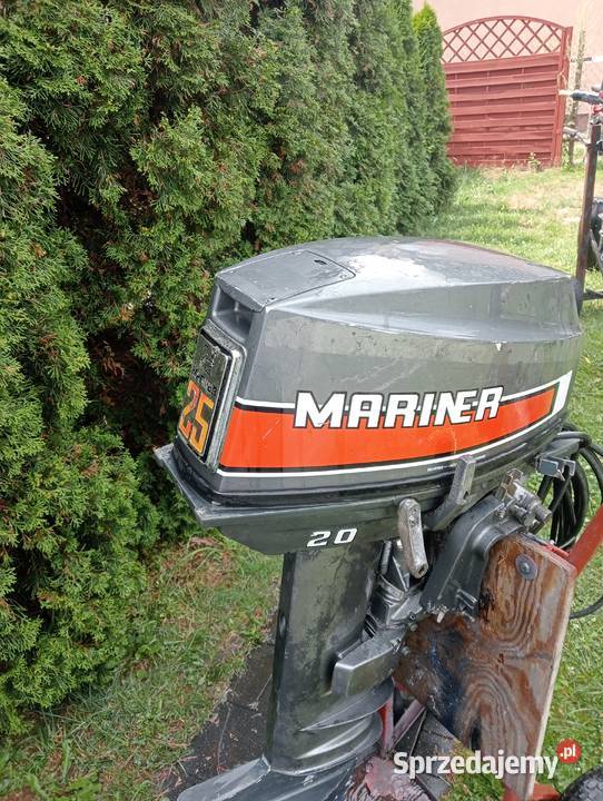 silnik zaburtowy Yamaha 25 rozrusznik Tłuszcz