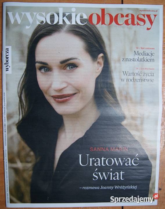 Wysokie Obcasy 11 1382 Sanna Marin tygodnik Parczew