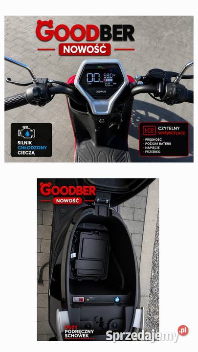 Skuter elektryczny Cedrus motorower CGO5BMB5 Bieliny