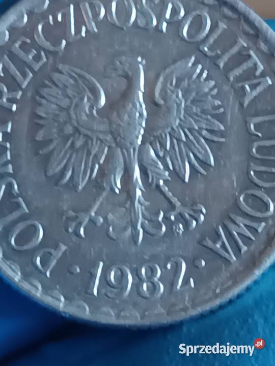 Sprzedam druga monete 1 zl 19832 r Cinka data lubelskie
