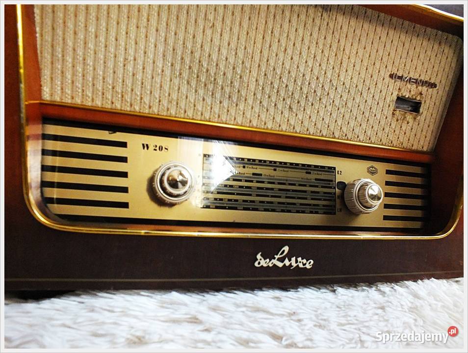 Stare lampowe Radio Sonneberg ILUMENAU 850 z lat Żary sprzedam