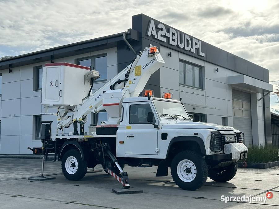 SAMOCHÓD SPECJALNYPODNOŚNIK KOSZOWY LAND ROVER 110144km Tuliszków sprzedam