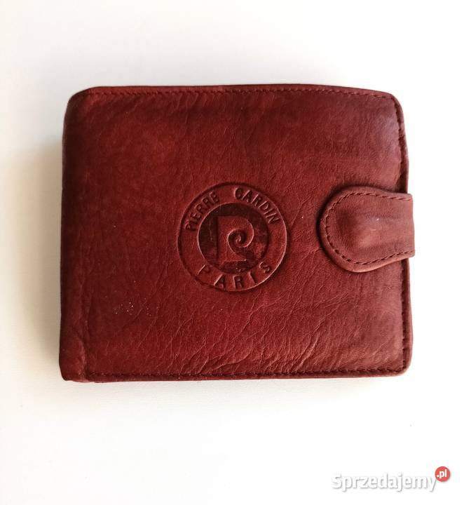 Portfel Pierre Cardin skóra vintage Łódź