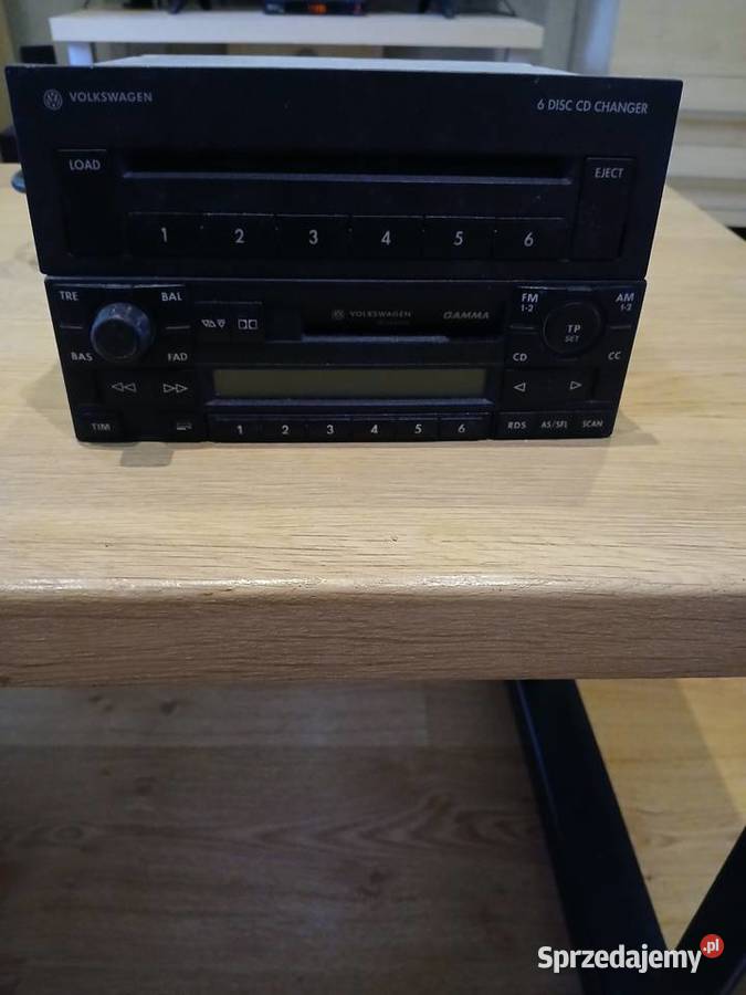 Radio Volkswagen GAMMA zmieniarka 6 disc cd Mszana Dolna