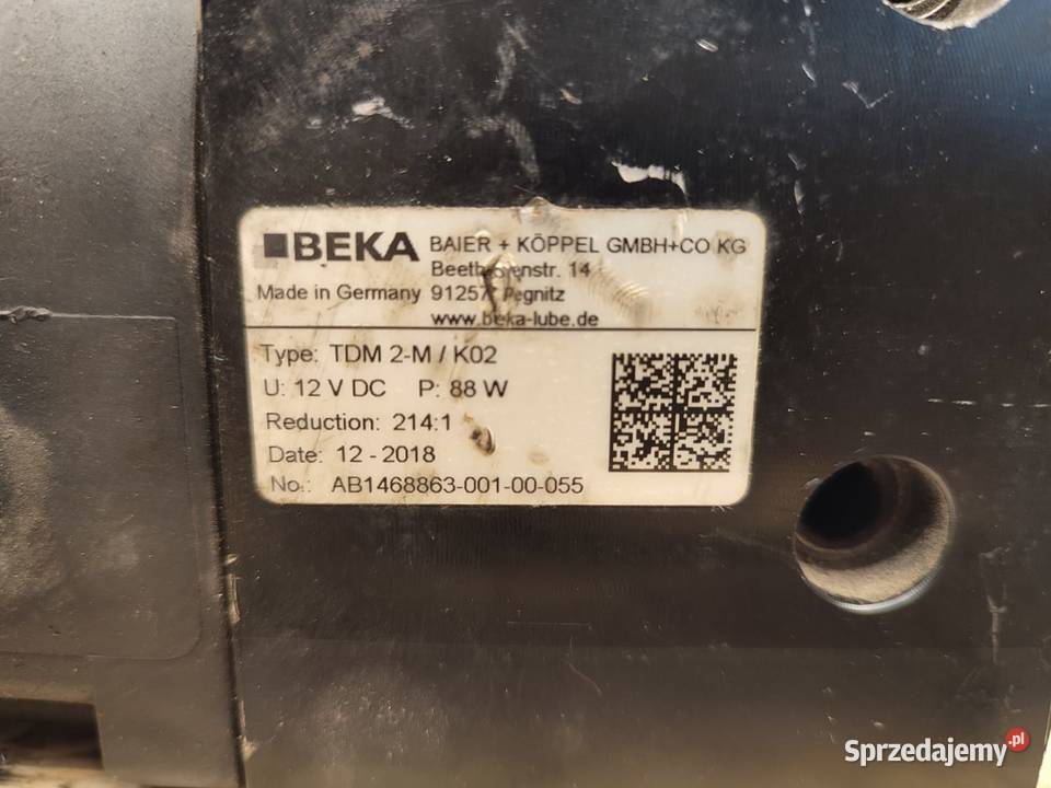 Pompa oleju Groeneveld Beka TDM 2 M Wilkowo sprzedam