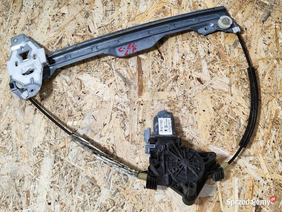 Mechanizm Podnośnik Szyby Lewy Przód Citroen C Mechanizmy opuszczania szyb Pleszew