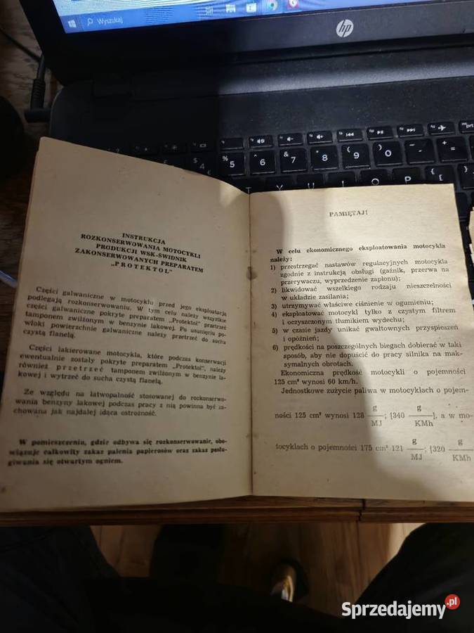 Instrukcja obsługi WSK 175 Krosno