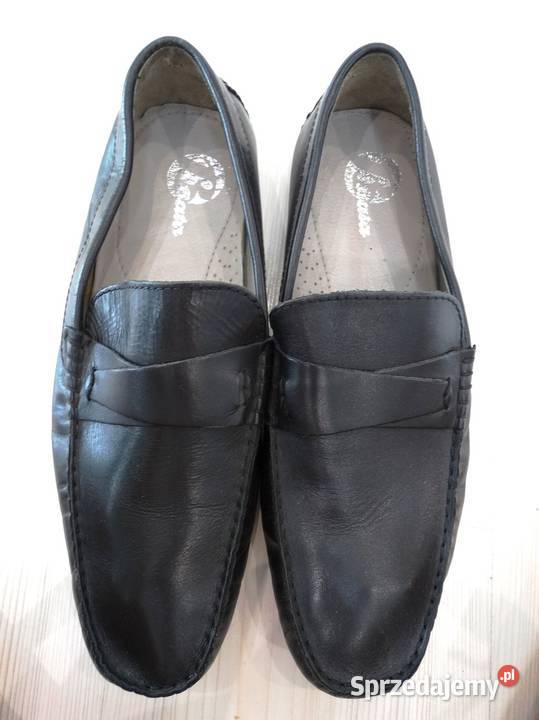 Buty Męskie Skórzane Skóra Naturalna Licowa Bata Łomża