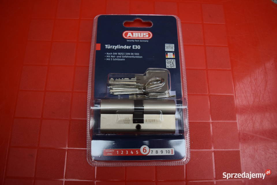 Wkładka Oryginalna Niemiecka do Drzwi ABUS Zamki, wkładki Olsztyn