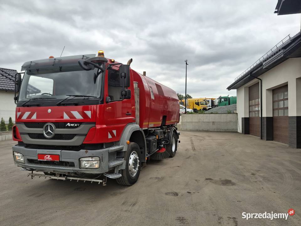 MercedesBenz Axor 1829 Zamiatarka Optifant70 2 immobilizer Sierakowice sprzedam
