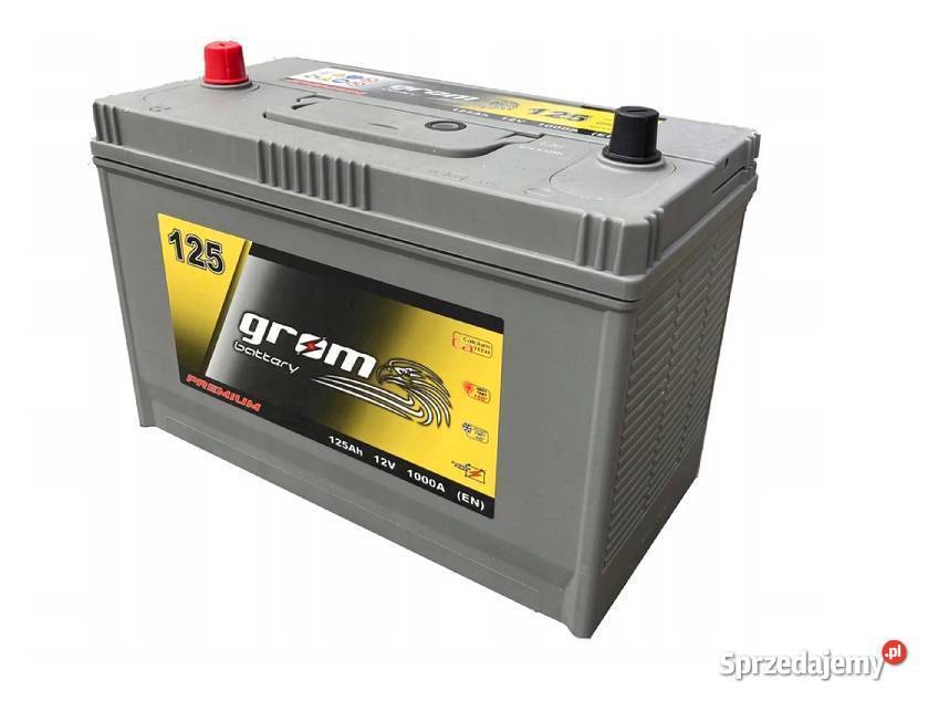 Akumulator GROM Premium 12V 125Ah 1000A CAT Motoryzacja Mielec