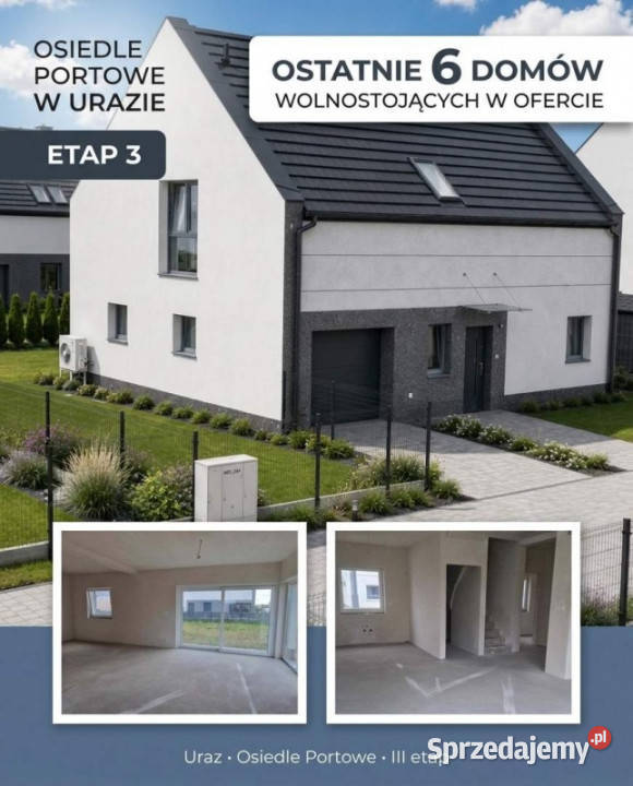 Sprzedam dom jednorodzinny wolnostojący Uraz