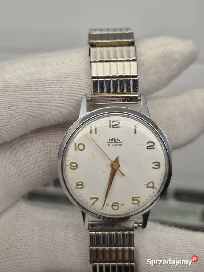 Zegarek PRIM Unisex Czechosłowacja Chorzów
