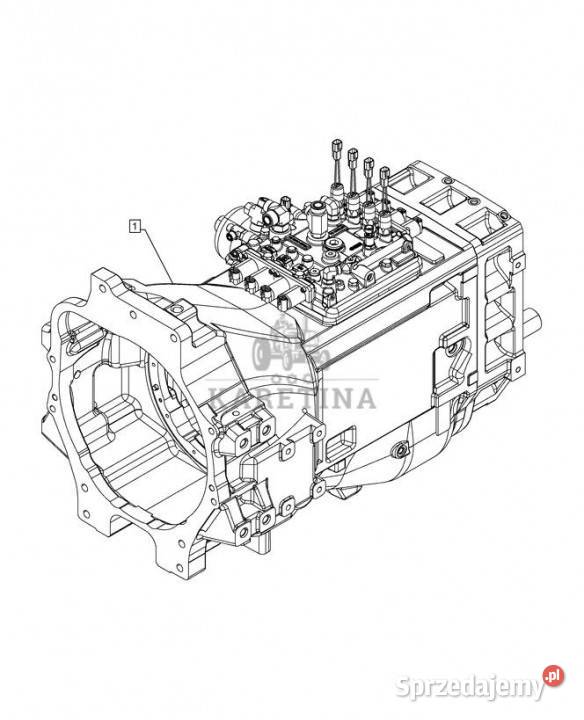 Holland T6010 Regen przekladnia transmission Jastrzębniki