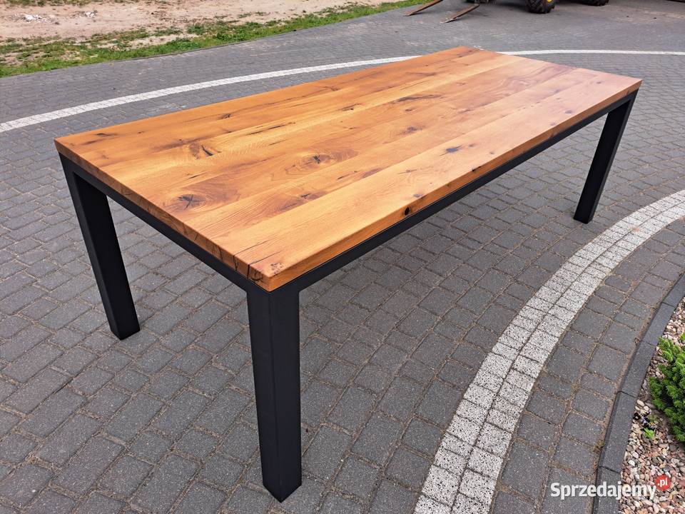Stół loft industrial z dębu 20090 200cm kujawsko-pomorskie Bydgoszcz sprzedam
