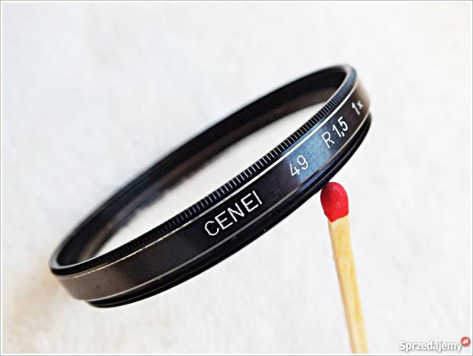 Filtr fotograficzny Cenei 49 R15 1x Stan Idealny Żary sprzedam