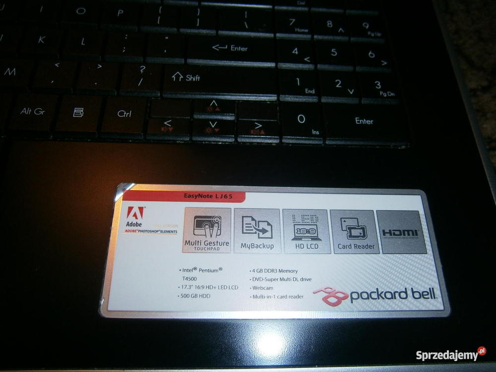 packard bell easynote LJ65 Karta graficzna Łódź