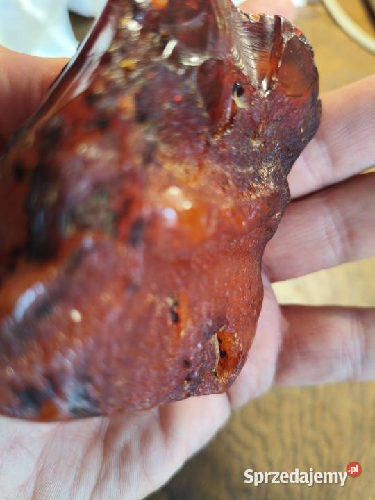 Bursztyn Inkluzja 144gram Białystok sprzedam