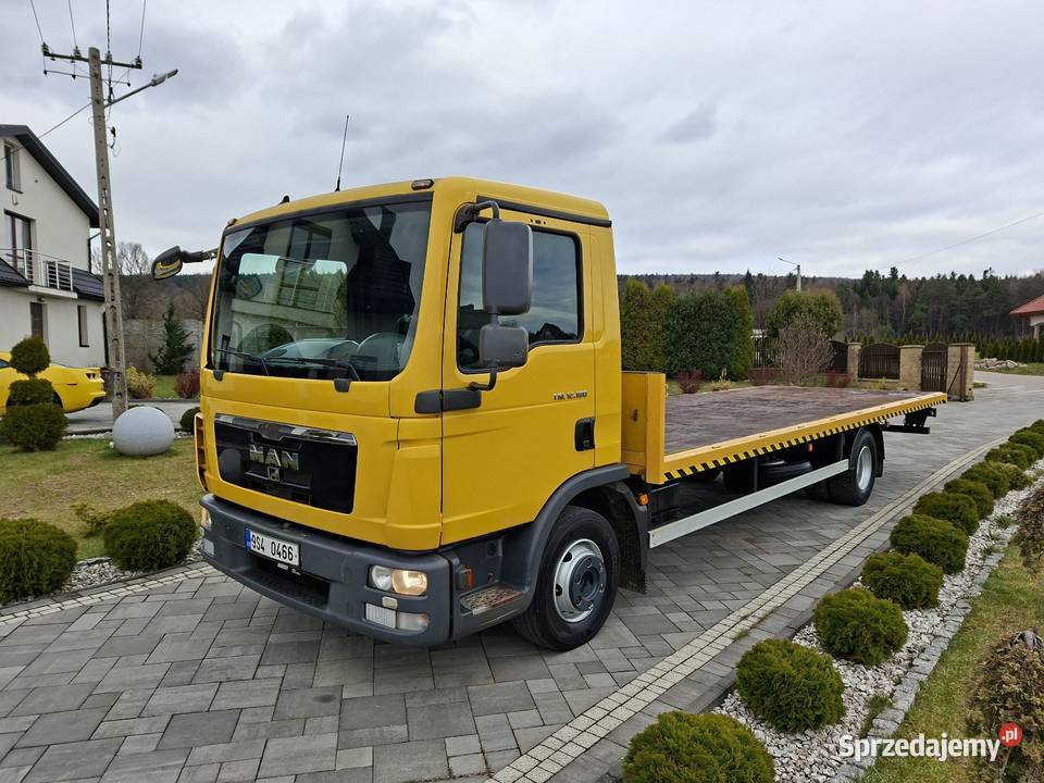 Man tgl 12180 euro 5 bez adblu laweta platforma Kielce
