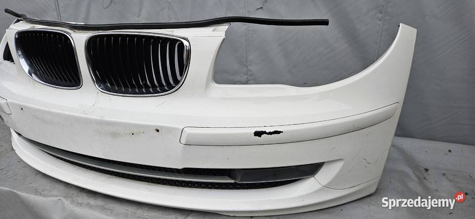 BMW 1 E81 E87 FL ZDERZAK PRZEDNI HALOGENY