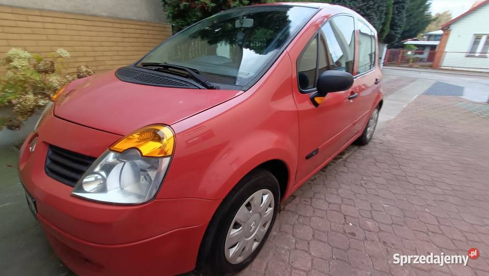 Renault Modus 1.2 LPG , Klimatyzacja, hak, ekonomiczn2006r.idealny na miast