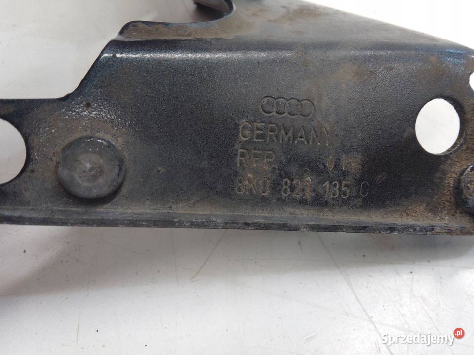 WSPORNIK BŁOTNIKA LEWY AUDI A4 B8 8K0821135C osobowe śląskie sprzedam