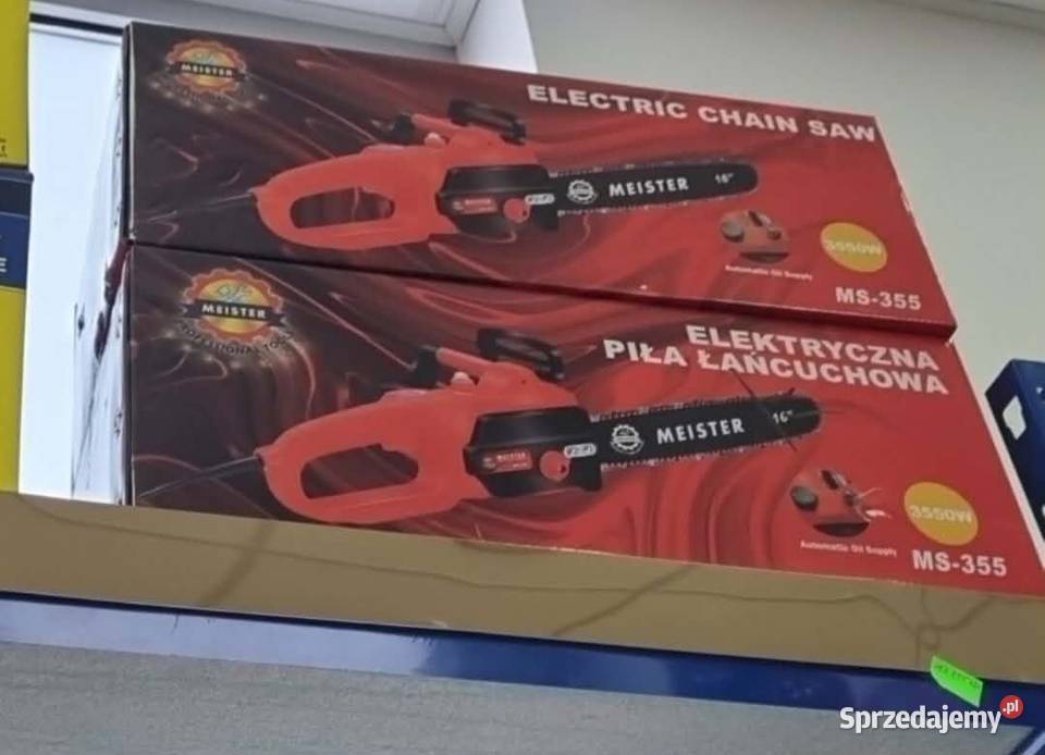 Elektryczna piła łamcuchowa pomorskie Bukówka