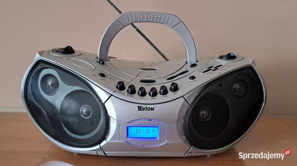 Boombox Tevion MD 82128 100 sprawny wielkopolskie Krotoszyn