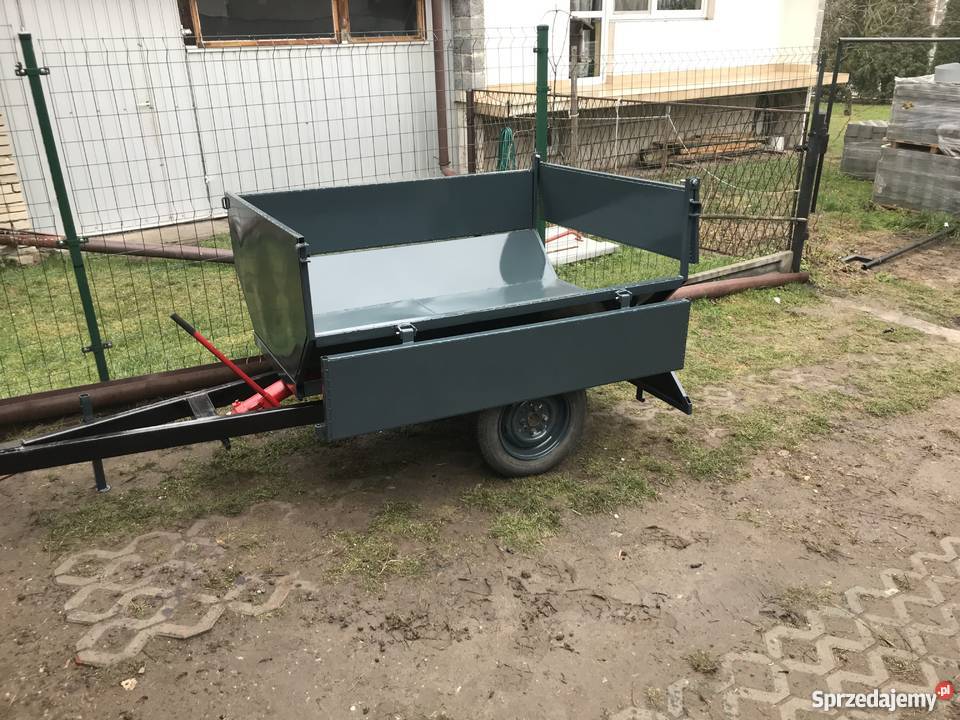 Przyczepa przyczepka do quada do obory nadstawki Olkusz