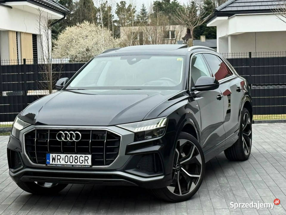 Audi Q8 50 TDi Oś Skrętna Masaże Wentyle nieuszkodzony Radom