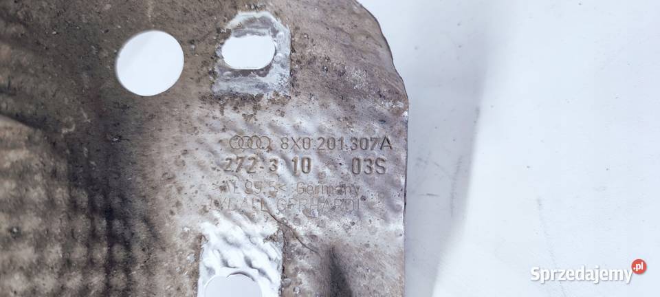 OSŁONA TERMICZNA WYDECHU AUDI A1 8X 8X0201307A śląskie Przystajń sprzedam
