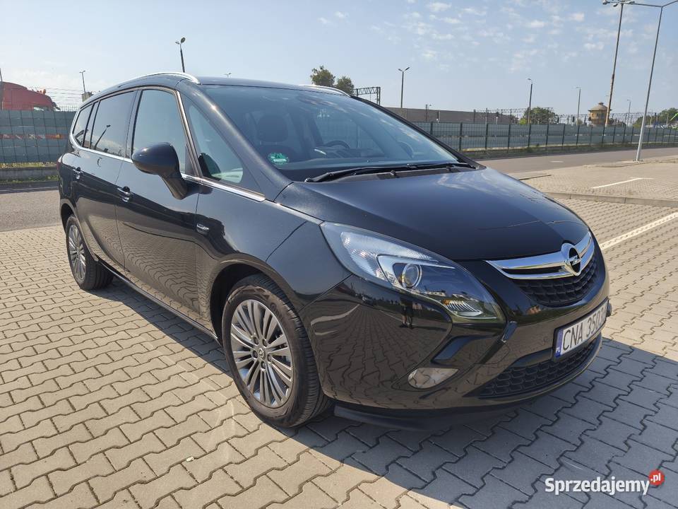 Opel Zafira C Bezwypadkowy Fabryczny LPG czarny Zafira Nakło nad Notecią