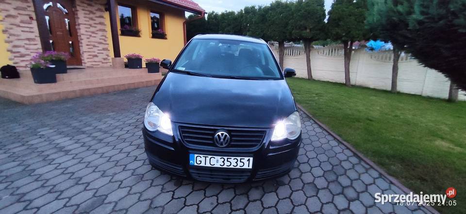 VW POLO 14 16v 2007 benzyna z gazem Tczew sprzedam