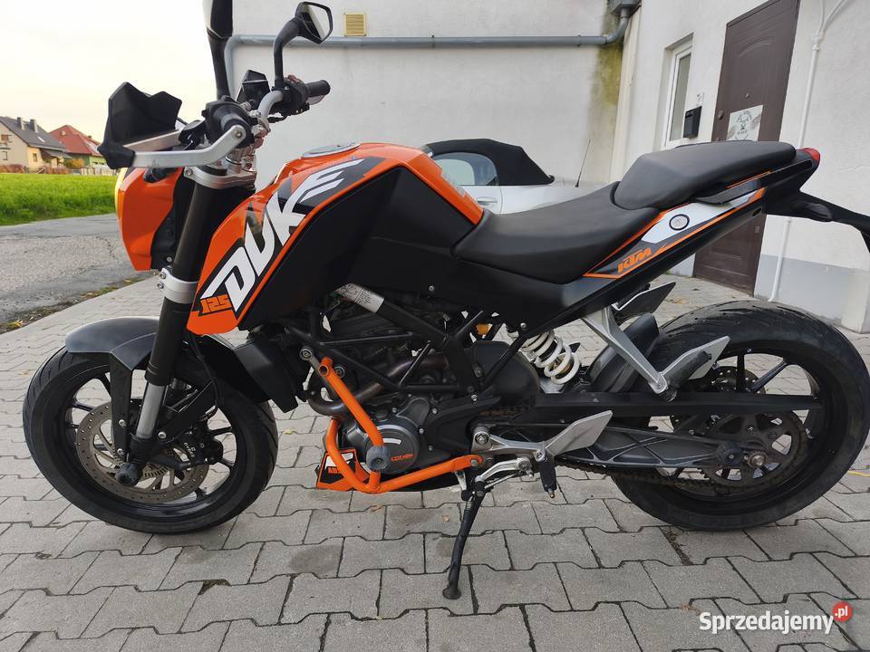 KTM 125 Duke FVat Zamiana Raty pełny VAT Ligota Dobrodzieńska